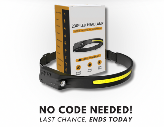 LuxeLight™ LED Headtorch