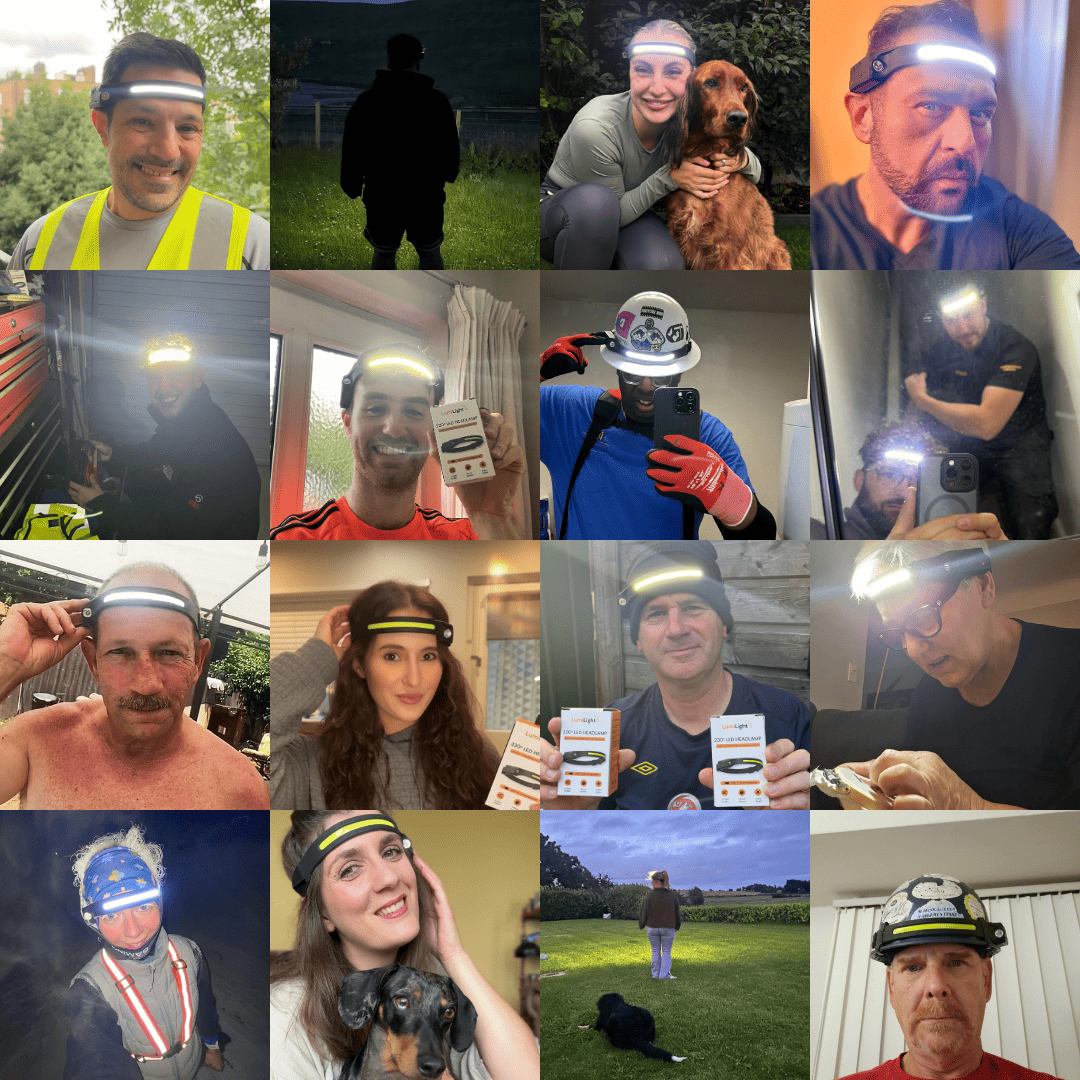 LuxeLight™ LED Headtorch